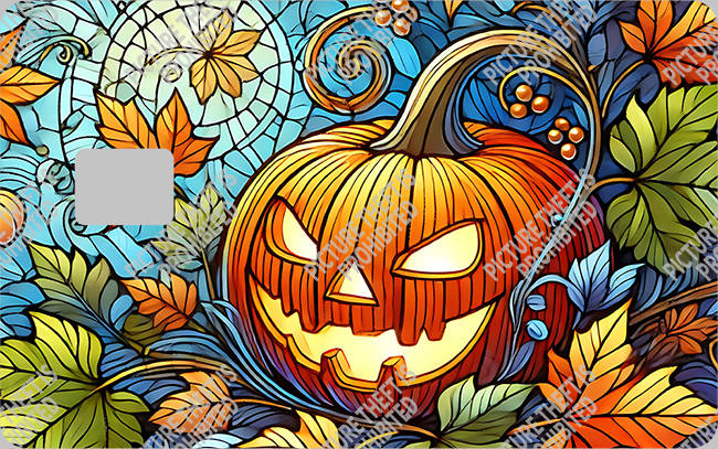 Bank  Card Sticker-BC-1641